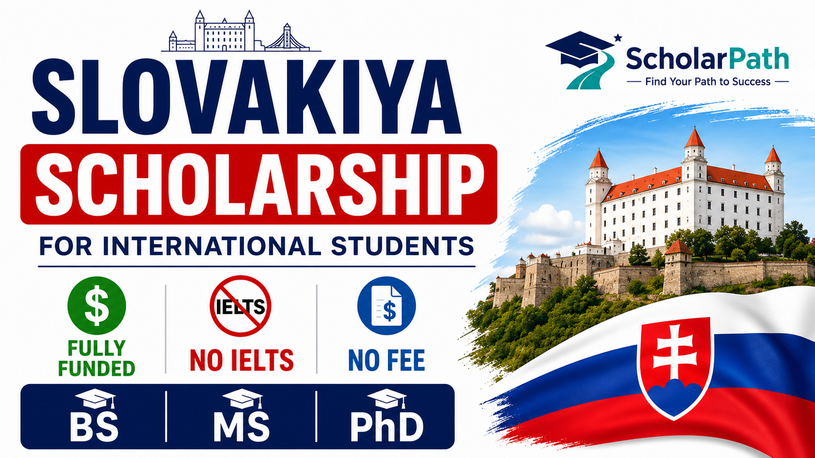 Slovakia Scholarships for International Students 2026–2027