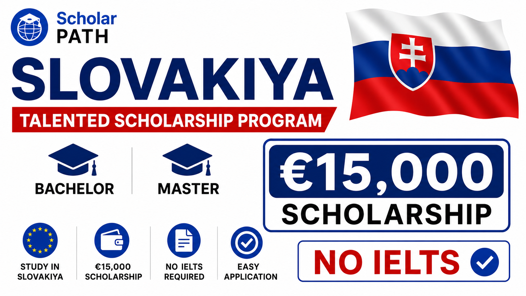 Slovakia Scholarship 2026/2027: Up to €15,000 for International Students 